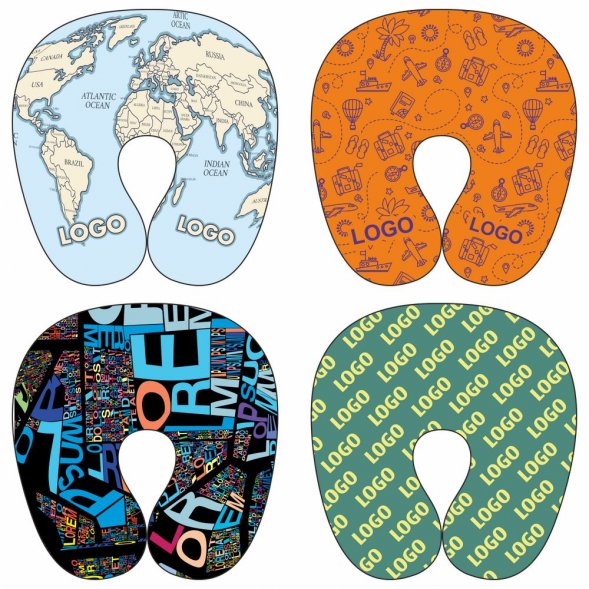 Подушка дорожная Kopf с печатью на заказ 