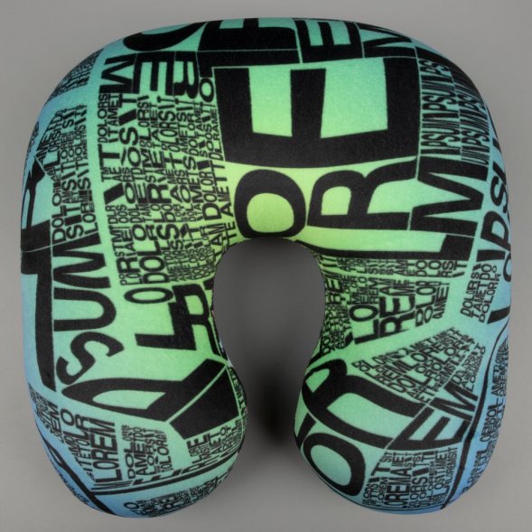 Подушка дорожная Kopf с печатью на заказ 