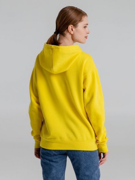 Толстовка с капюшоном Slam 320, лимонно-желтая 