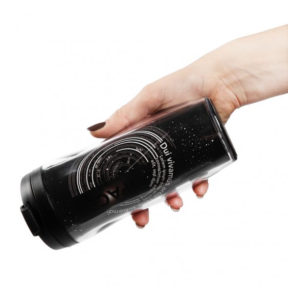 Термостакан Poster, с черной крышкой 