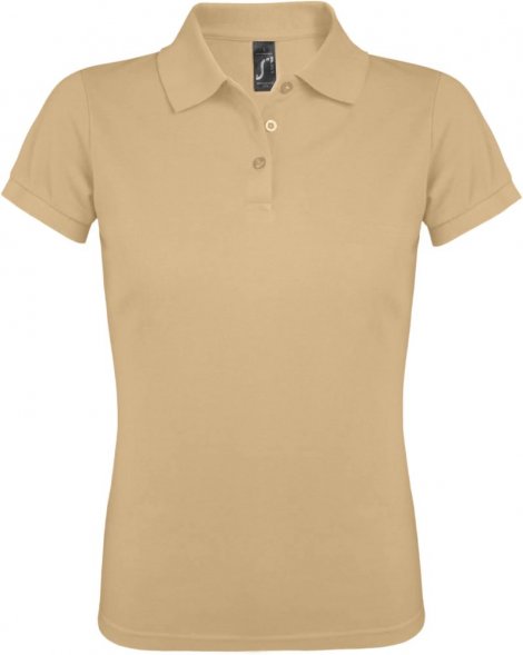 Рубашка поло женская Prime Women 200 бежевая 