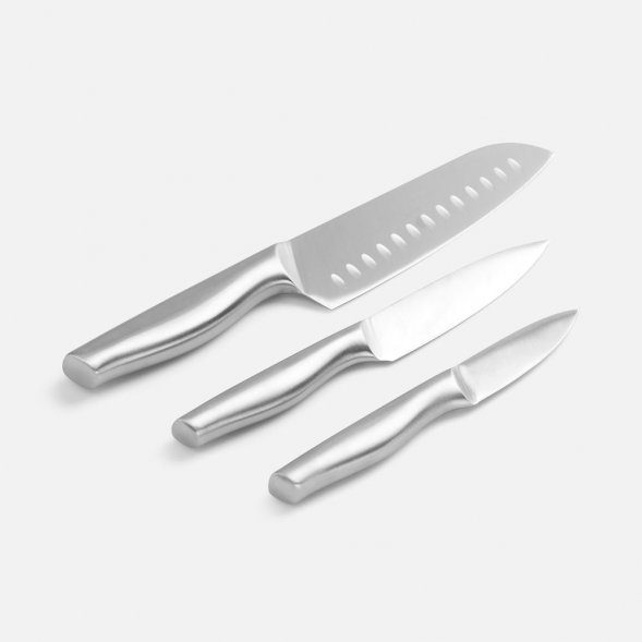 Набор для мяса Meateam с ножами и разделочной доской 