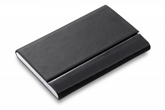 Футляр для визитных карт Slim, черный 