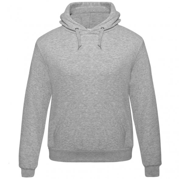 Толстовка Hooded, серый меланж 