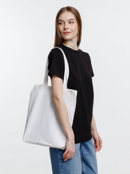 Холщовая сумка Strong 210, белая 