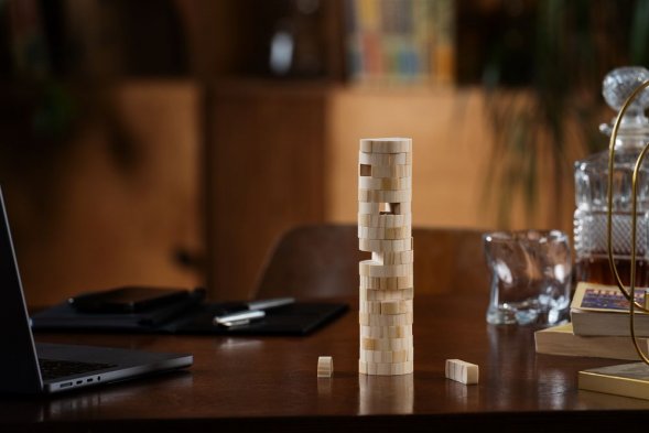 Игра «Круглая башня мини», неокрашенная 