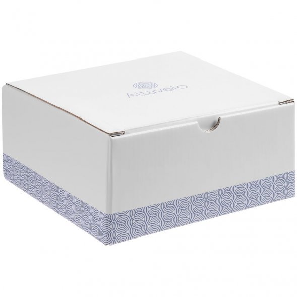 Чайная пара Diamante Bianco, белая 