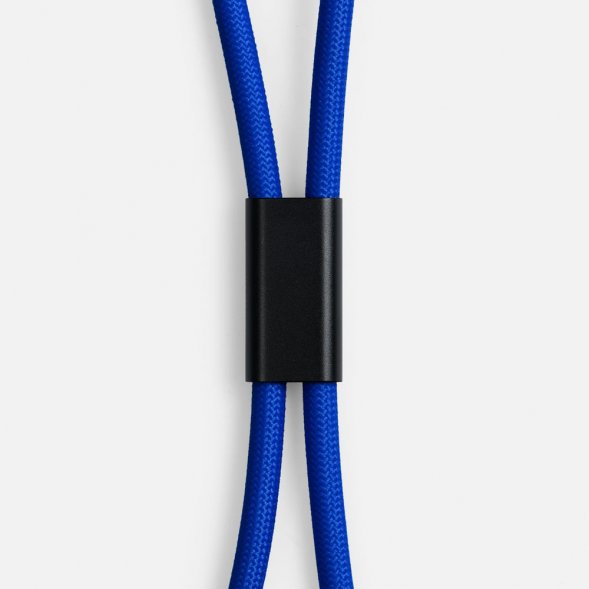 Кабель-ланьярд energyFlex Power Delivery 60 Вт, темно-синий 