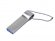 USB 2.0-флешка на 16 Гб с мини чипом, компактный дизайн, боковое отверстие для цепочки 