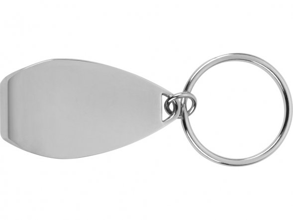 Брелок-открывалка Всегда с собой, серебристый 