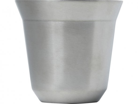 Duo набор чашек для эспрессо из нержавеющей стали, сертифицированный согласно RCS, 80 мл - Серебряный 