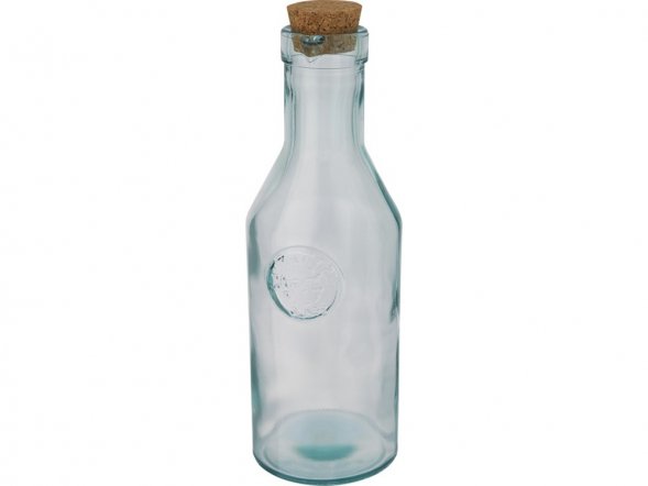 Fresqui Стеклянный графин с крышкой из пробки, прозрачный 