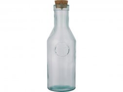 Fresqui Стеклянный графин с крышкой из пробки, прозрачный