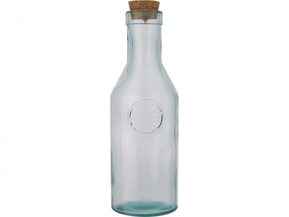 Fresqui Стеклянный графин с крышкой из пробки, прозрачный 