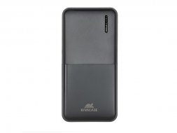 RIVACASE VA2571 (20000 мАч) QC/PD внешний аккумулятор, черный 12/24