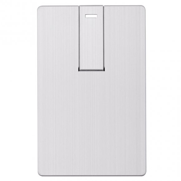 Флешка Platinum Card, 32 Гб, серебристая 