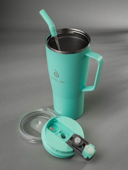 Термостакан Kasumigaoka, бирюзовый 