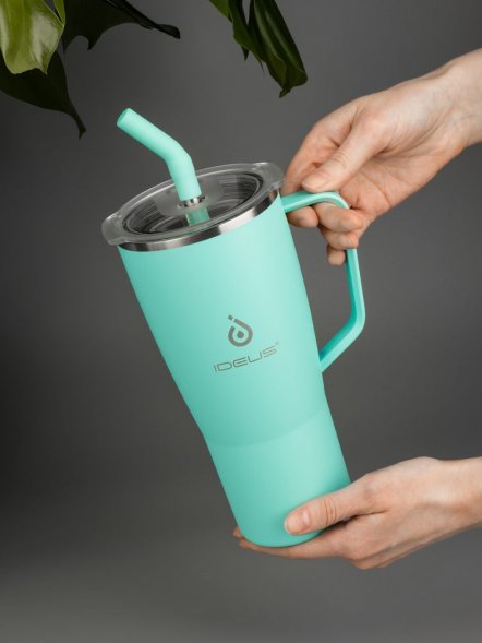 Термостакан Kasumigaoka, бирюзовый 