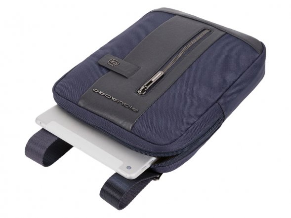 Сумка через плечо, Piquadro Brief  темно-синий 