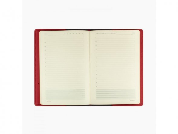 Ежедневник недатированный А5  Oxford, бордовый 