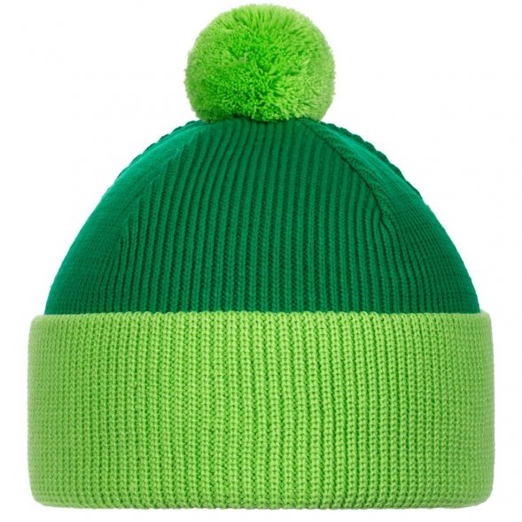 Шапка Snappy, зеленая с салатовым 