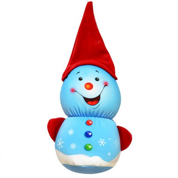 Подушка декоративная FrostyLove на заказ, снеговик 