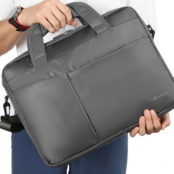 Cумка для ноутбука L245, темно-серая 