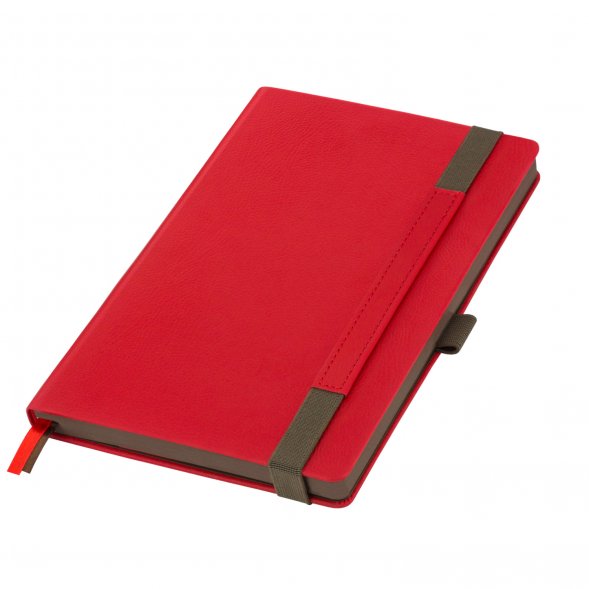 Ежедневник Marseille soft touch недатированный, светло-красный 