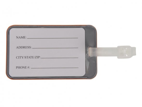 Бирка для багажа Voyage 2.0, оранжевый 