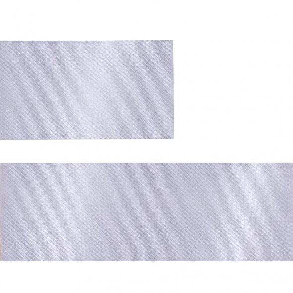 Лента сатиновая Satin 35 М, серая, 90 см 
