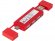 Mulan Двойной USB 2.0-хаб, красный 