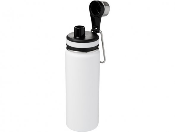 Спортивная бутылка Gessi объемом 590 мл с медной вакуумной изоляцией, белый 