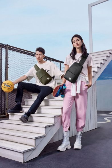 Рюкзак на одно плечо City Sling Bag, зеленый 