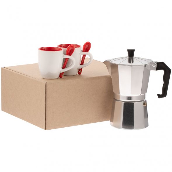 Набор для кофе Pairy, красный 