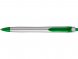 Ручка шариковая Каприз Сильвер, серебристый/зеленый 