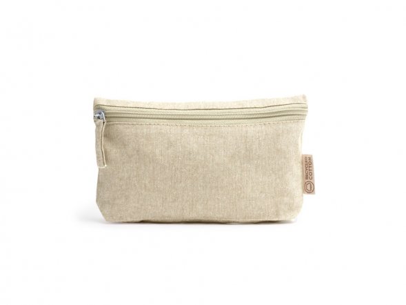 Универсальная косметичка REMO из переработанного хлопка, бежевый 