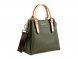 Сумка женская BUGATTI Ella, оливковая, полиуретан, 27х12х23,5 см 
