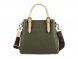 Сумка женская BUGATTI Ella, оливковая, полиуретан, 27х12х23,5 см 