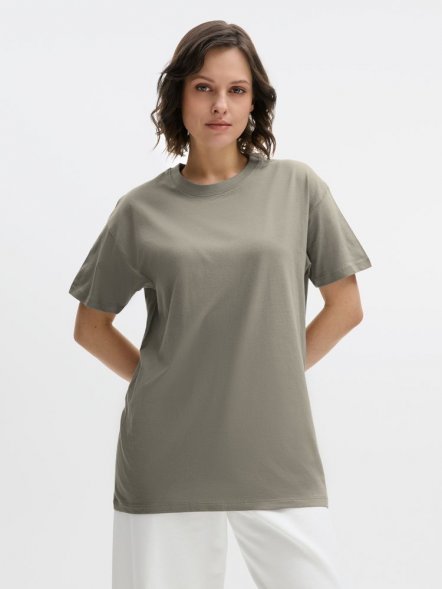 Футболка унисекс Regent 150, серая (стальная) 