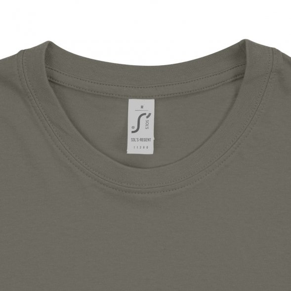 Футболка унисекс Regent 150, серая (стальная) 