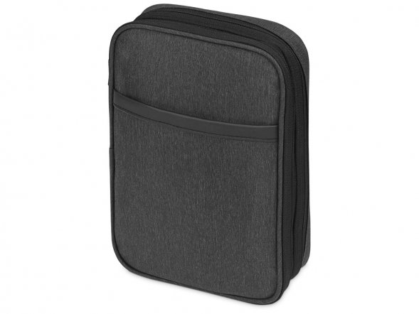 Органайзер для электроники District, темно-серый 