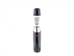 Термос из нерж. стали тм THERMOS FBB-750BC Midnight Blue 0.75L, голубой