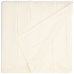 Плед Bambolay, молочно-белый