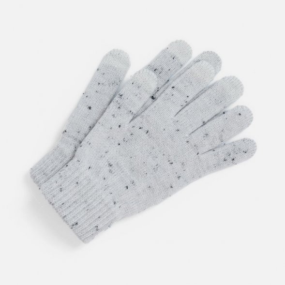 Перчатки сенсорные Spotti Senso, светло-серые 