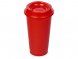 Стакан-тамблер SipGo, 400мл, красный 185С 
