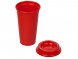 Стакан-тамблер SipGo, 400мл, красный 185С 