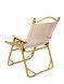 Стул MW02 складной, бежевый 