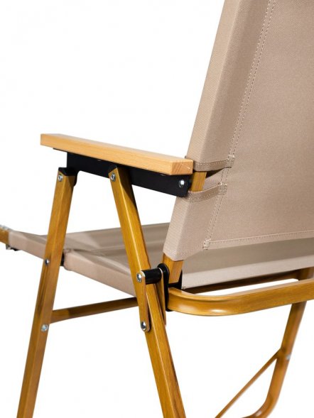 Стул MW02 складной, бежевый 