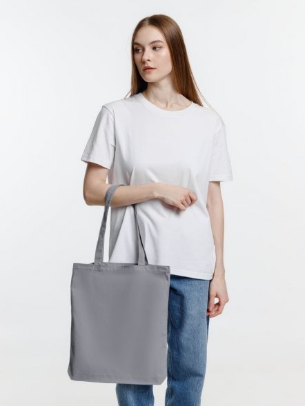 Холщовая сумка Strong 210, серая 