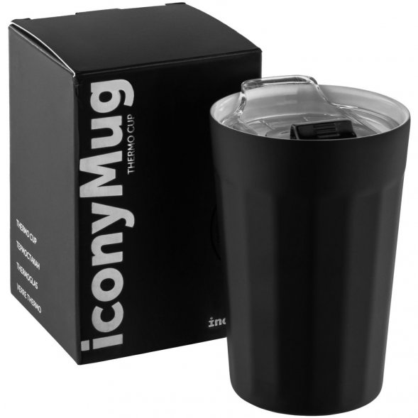 Термостакан iconyMug, черный 